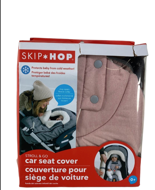 Shop Skip Hop Stroll And Go Car Seat Cover, Pink Heather at GoodBuy Gear
