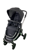 Shop Mockingbird Single to Double 2.0 Stroller, 2024, Black, Silver With Black Leather, Windowpane at GoodBuy Gear