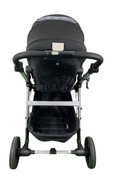 Shop Mockingbird Single to Double 2.0 Stroller, 2024, Black, Silver With Black Leather, Windowpane at GoodBuy Gear