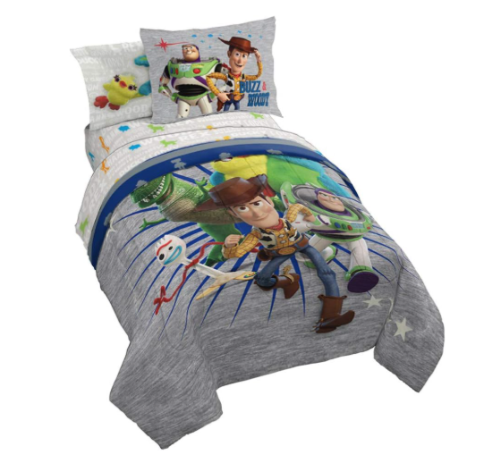 Disney 5 Piece Bed Set Toy Story 4, Twin