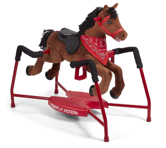Radio Flyer Chestnut Plush Interactive Riding Horse