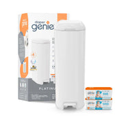 Shop Diaper Genie Platinum Pail Gift Set, Lily White at GoodBuy Gear