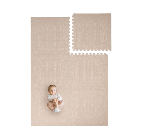 Shop Toddlekind Prettier Puzzle Playmat Standard, Deco, Latte at GoodBuy Gear