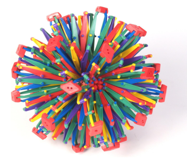 Hoberman Original Sphere, Rainbow