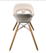 Shop Lalo The Chair, Grapefruit, Natural Wood at GoodBuy Gear