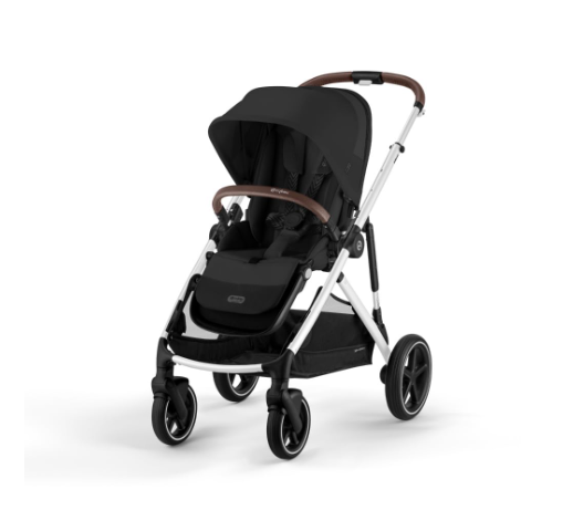 Shop Cybex Gazelle S Modular Stroller, Moon Black, Taupe Frame, 2024 at GoodBuy Gear
