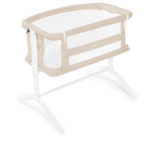 Baby Delight Serenity Bassinet and Bedside Sleeper, Organic Oat
