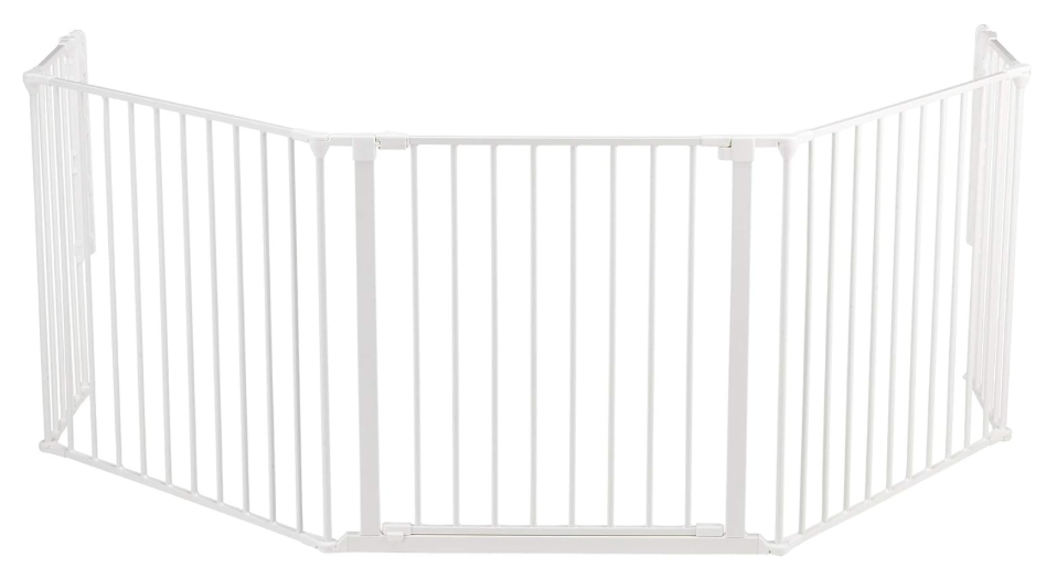 BabyDan Flex XL Baby Gate, White