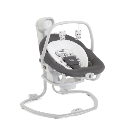 Joie Miso 2-in-1 Baby Swing & Rocker, Logan
