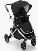 Shop Mockingbird Single 2.0 Stroller, Black, Watercolor Drops, Silver With Black Leather, 2025 at GoodBuy Gear