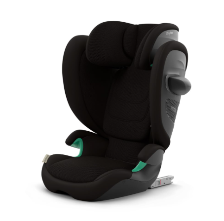 Shop Cybex Solution G2 Folding High-Back Booster Seat, Moon Black, 2025 at GoodBuy Gear