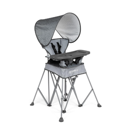 Shop Baby Delight Go With Me Uplift Deluxe Portable High Chair, Elephant Grey at GoodBuy Gear