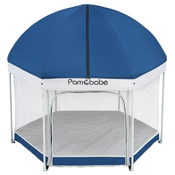 Shop Pamo Babe Premium Indoor and Outdoor Portable Baby Playpen, Blue at GoodBuy Gear