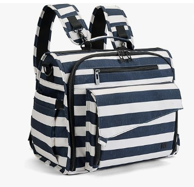 Shop ALLCAMP Large Diaper Bag, Blue White at GoodBuy Gear