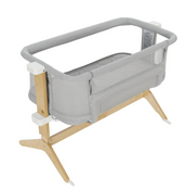 Shop Newton Bassinet And Bedside Sleeper, Grey/Birch at GoodBuy Gear