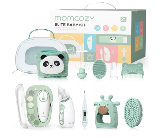 Momcozy Elite Baby Kit, Green Elite Baby Kit