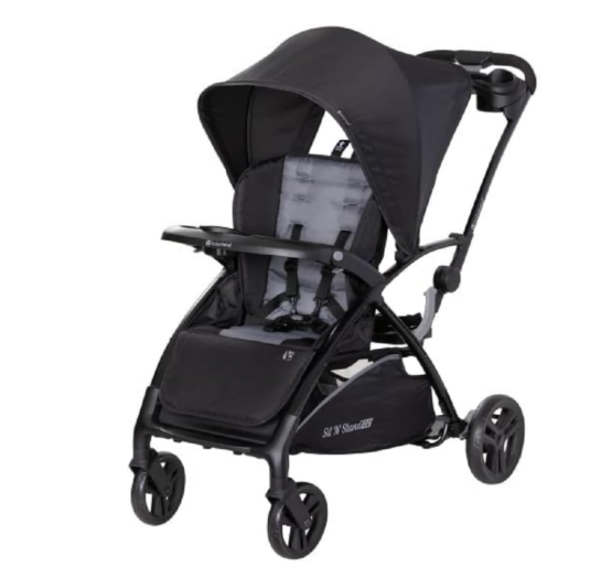 Shop Baby Trend Sit N' Stand 2.0 Stroller, 2024, Simply Grey at GoodBuy Gear