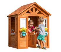 Shop Backyard Discovery Timberlake Wooden Playhouse, 65314 at GoodBuy Gear