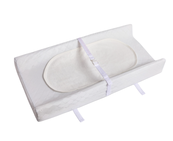 Shop Sprucely 2-Sided Waterproof Changing Pad + Reusable Liner, White at GoodBuy Gear