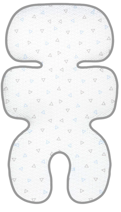 Shop Manito Clean Basic Cool Seat Pad, Triangle Blue at GoodBuy Gear