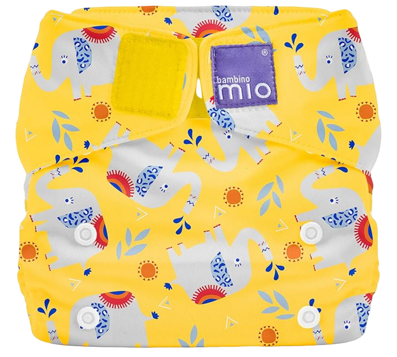 Shop Bambino Mio MioSolo Nappy, Elephant Stomp at GoodBuy Gear