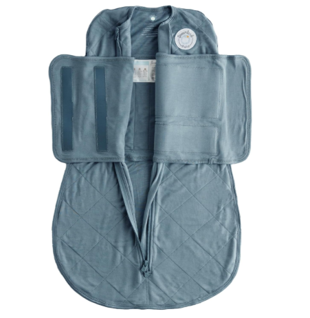 Shop Dreamland Weighted Swaddle, 0-6 Months, Ocean Blue at GoodBuy Gear