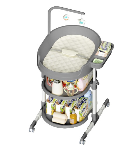 Shop Routtoon Portable Diaper Changing Station, Grey at GoodBuy Gear