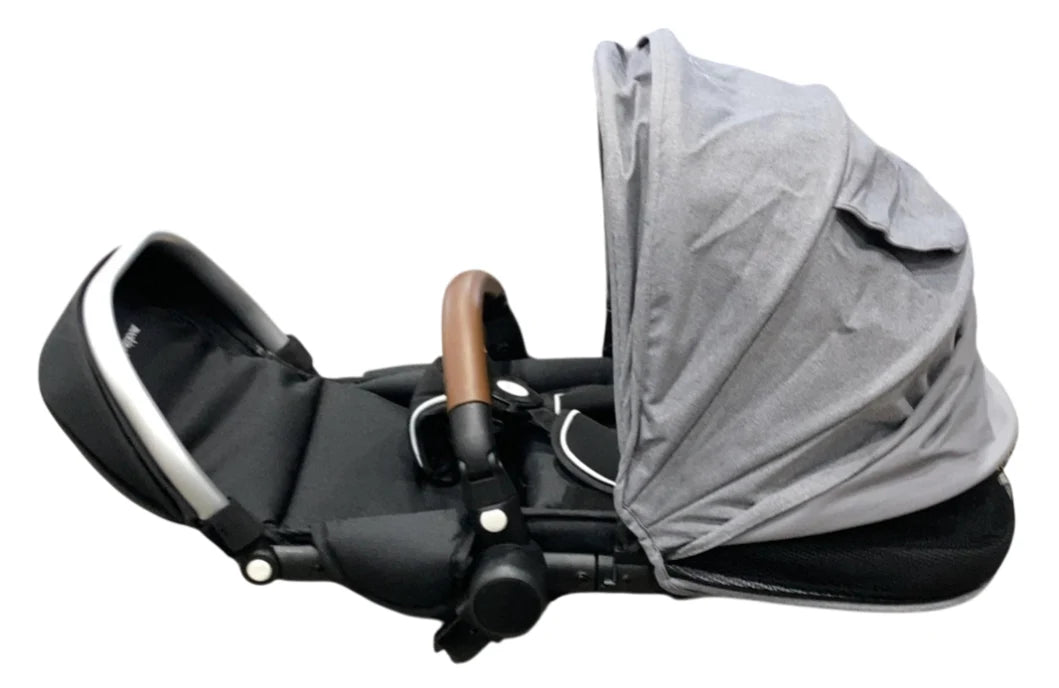 Shop Mockingbird 2nd Seat Kit 2.0, Heather Grey, Silver With Penny Leather, Solid Grey at GoodBuy Gear