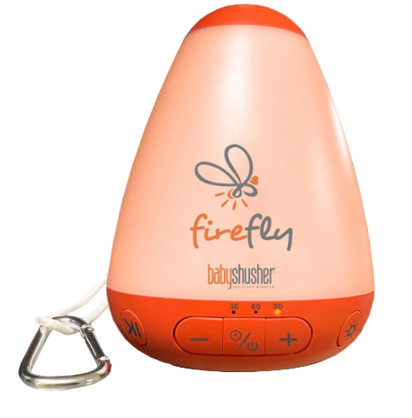 Shop Baby Shusher Firefly Baby Soother, Orange at GoodBuy Gear