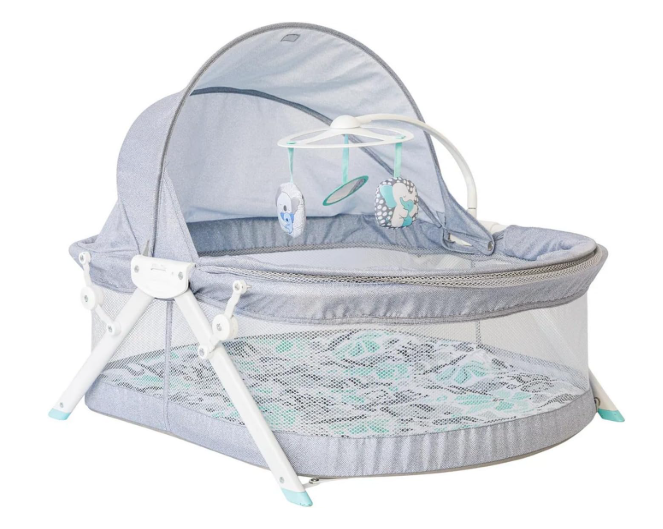 Infantino Sweet Dreams Fold & Go Bassinet, koala