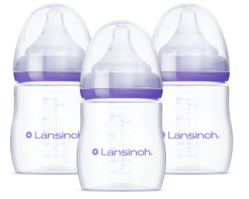Shop Lansinoh Baby Feeding Bottles, 5oz, 3 Pack at GoodBuy Gear