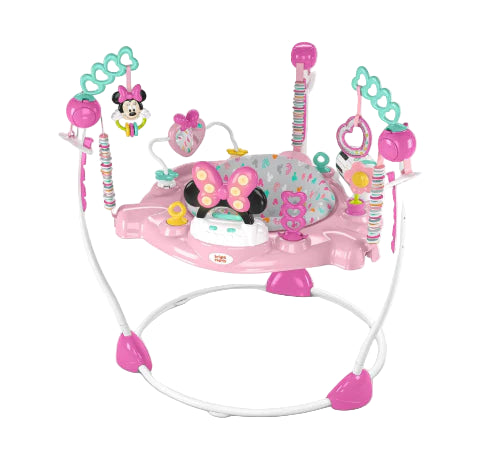 Bright Starts Disney Baby Minnie Mouse Baby Activity Center Jumper, Forever Besties