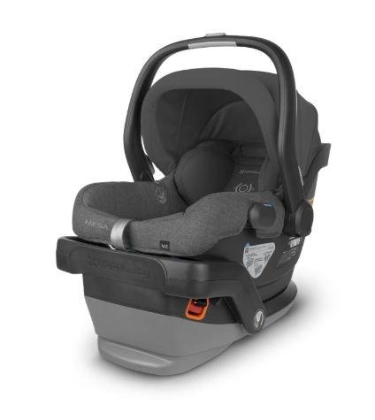 Shop UPPAbaby MESA V2 Infant Car Seat, Greyson (Charcoal Melange), 2024 at GoodBuy Gear