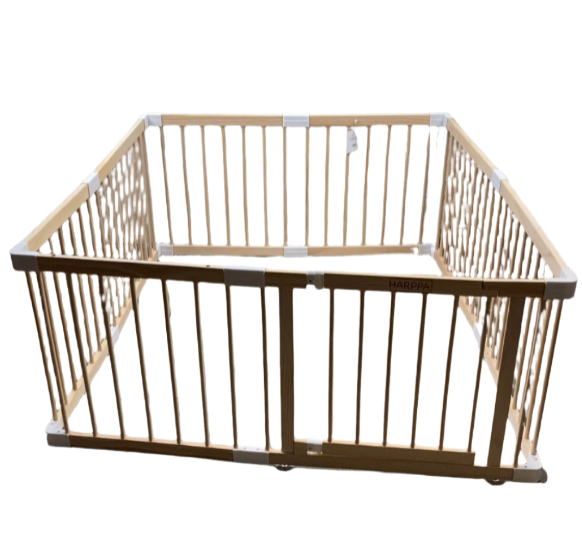 HARPPA Baby Gate Playpen, Small, 43.5 x 43.5 x 24 inches