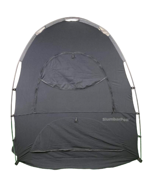 Shop SlumberPod 3.0 Sleep Canopy, Black with Gray Accents at GoodBuy Gear