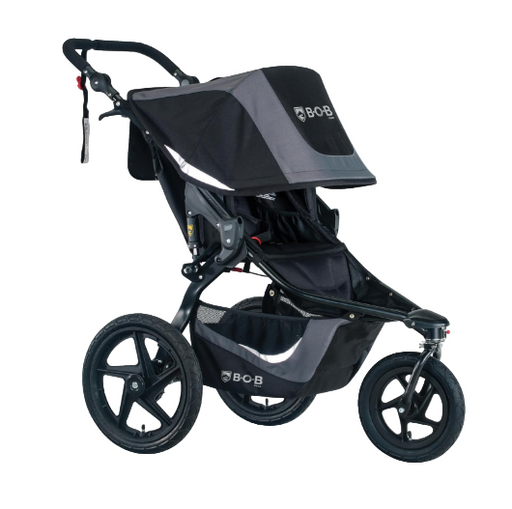 Shop BOB Revolution Flex 3.0 Single Jogging Stroller, Graphite Black, 2025 at GoodBuy Gear