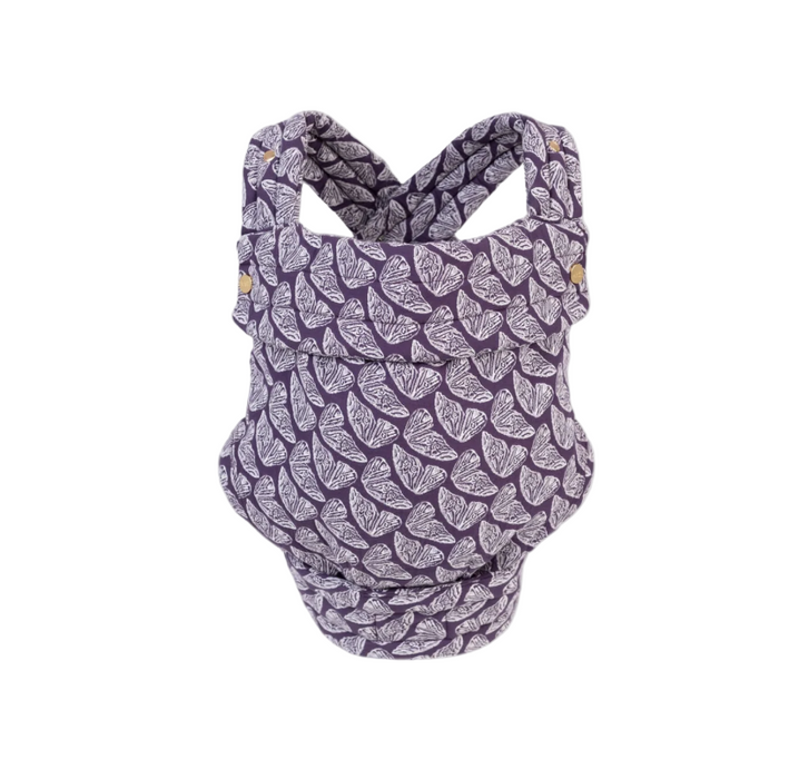 Mabē The Monarch Carrier, Violet Wings/Purple Butterflies