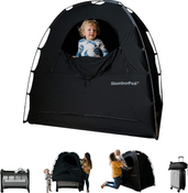 Shop SlumberPod 2.0 Sleep Canopy, Black with Gray at GoodBuy Gear