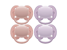 Shop Philips Avent Ultra Soft Pacifier, 0-6 Months, 4 Pack, Lychee/Fresh Lilac at GoodBuy Gear