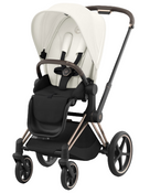 Shop Cybex Priam4 Stroller, 2025, Off White, Rose Gold at GoodBuy Gear