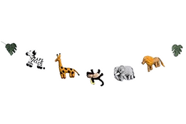 Shop Nivas Jungle Animals Felt Garland, Safari at GoodBuy Gear