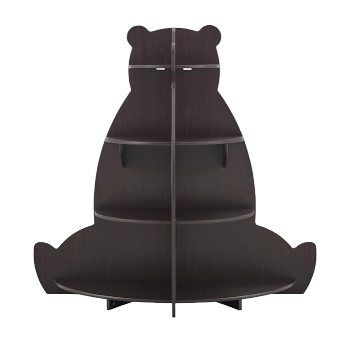 Delta Children Bear Bookcase, Brown
