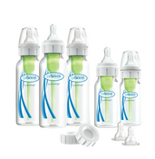Shop Dr. Brown's Natural Flow Options+ Anti-Colic Newborn Gift Set, Green, 14 Count at GoodBuy Gear