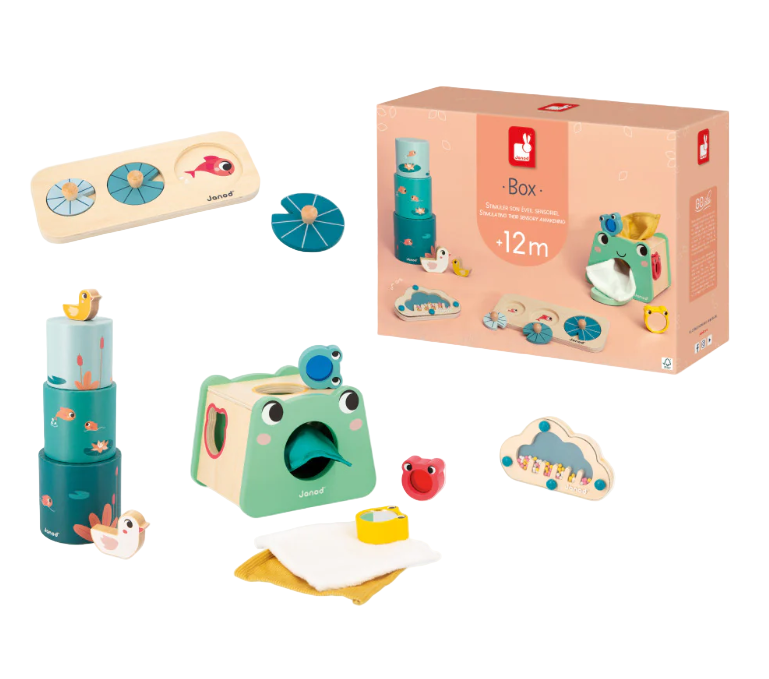 Shop Janod Baby Toy Box, 12 months at GoodBuy Gear
