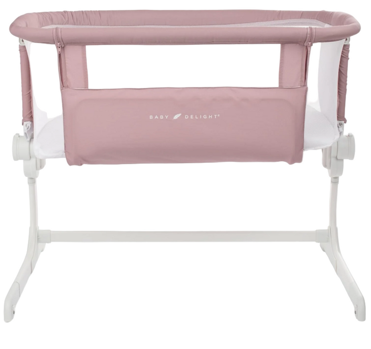 Baby Delight Beside Me Dreamer Bassinet & Bedside Sleeper, Organic Rose