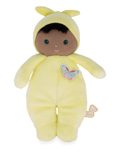 Kaloo Fabric Baby Doll, Yellow