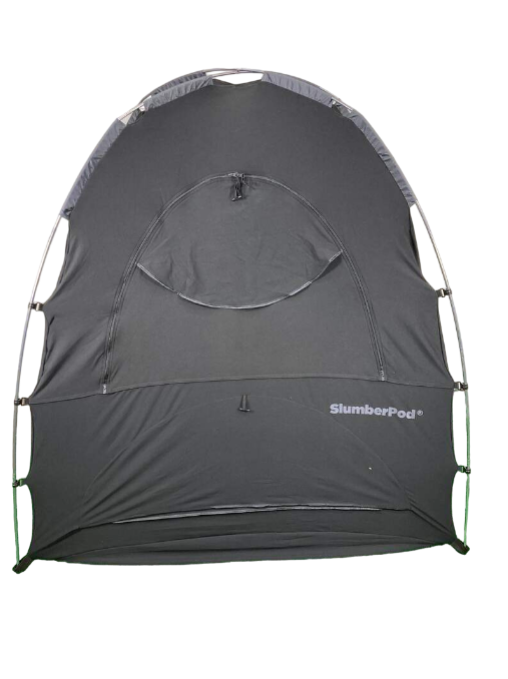 SlumberPod 3.0 Sleep Canopy, Black with Gray Accents