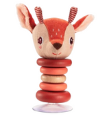 Shop Lilliputiens Suction Cup Rattle, Stella the Deer at GoodBuy Gear