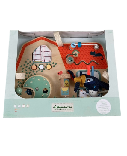 Shop Lilliputiens Activities Panel, Farm at GoodBuy Gear