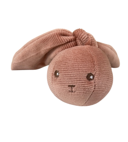 Kaloo Rabbit Rattle Ball, Terracotta
